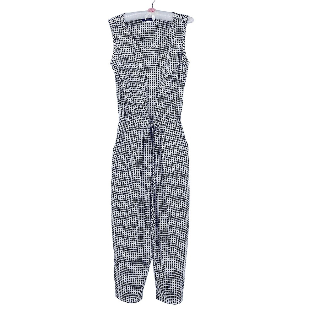 MaxMara Monochrome Patterned Jumpsuit